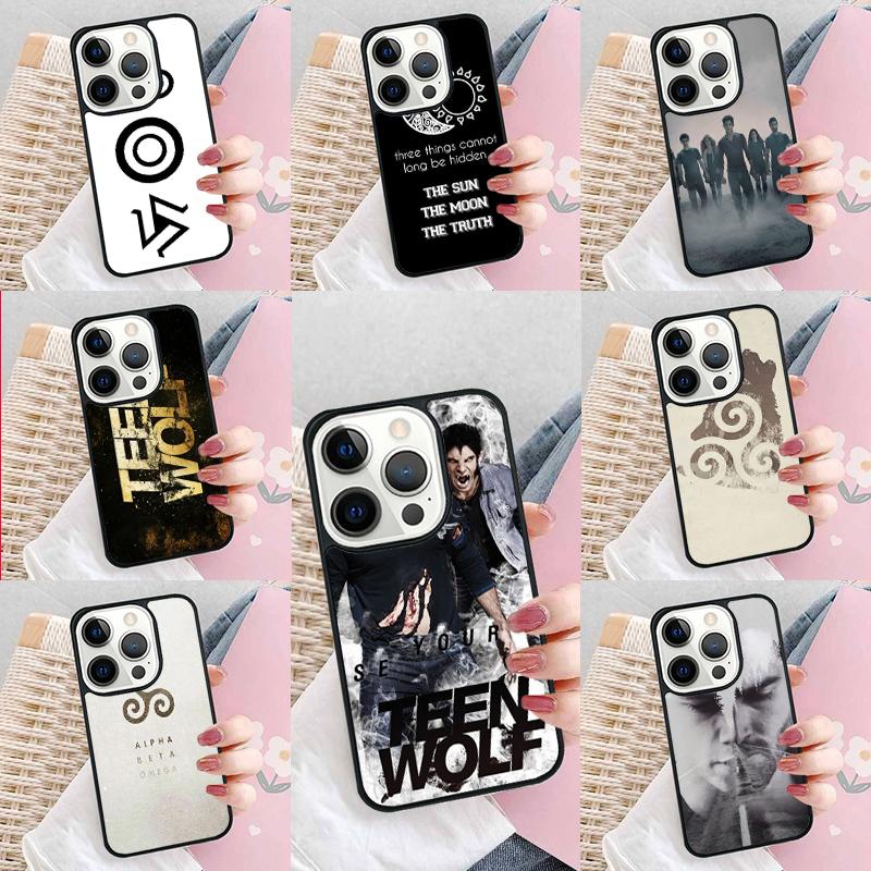 Teen Wolf Tv Show Phone Case For iPhone 17 Air 15 16e 14 13 Pro Max Coque 12 11 Pro Max PLUS cover