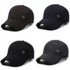 Polyester Baseball Cap For Middleaged Men With Sun Protection And Adjustable Fit For Spring And Fall