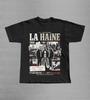 La Haine T-Shirt, Vintage Französisches Film-T-Shirt, 1995 Kultfilm Grafik-T-Shirt, Geschenk für Filmliebhaber
