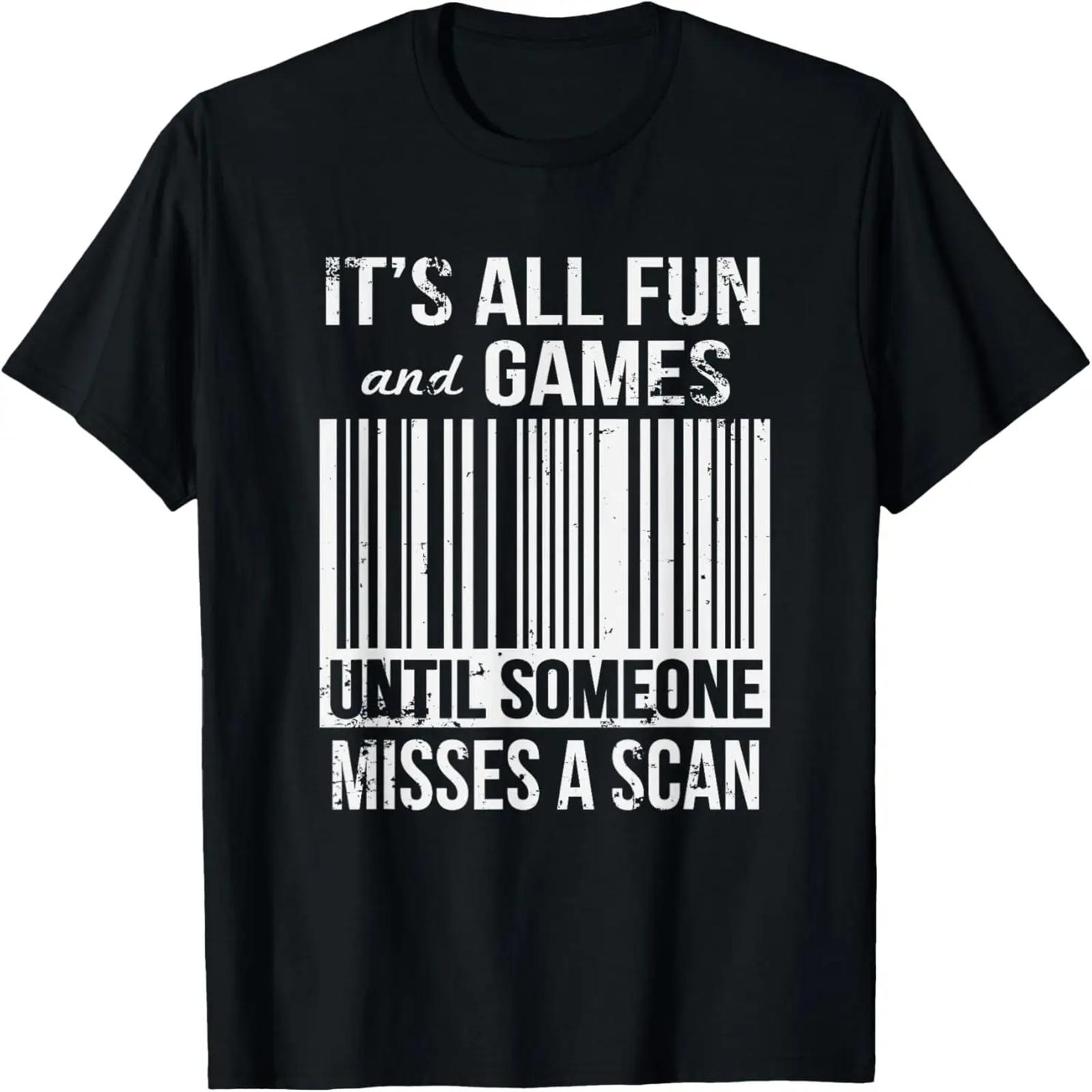 Funny Misses A Scan Postal Worker T-Shirt XXXXXL разноцветный