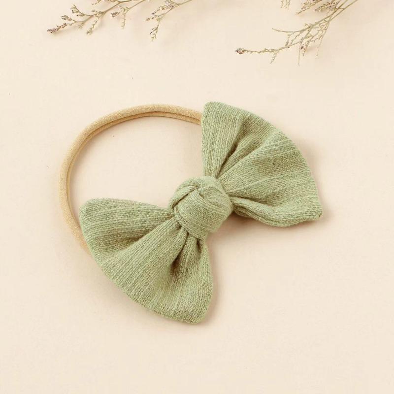 Set Cotton Baby Bows Headband Nylon Headbands Hair Bands for Children Girls Soft Hairband Toddler Newborn Hair Accessories