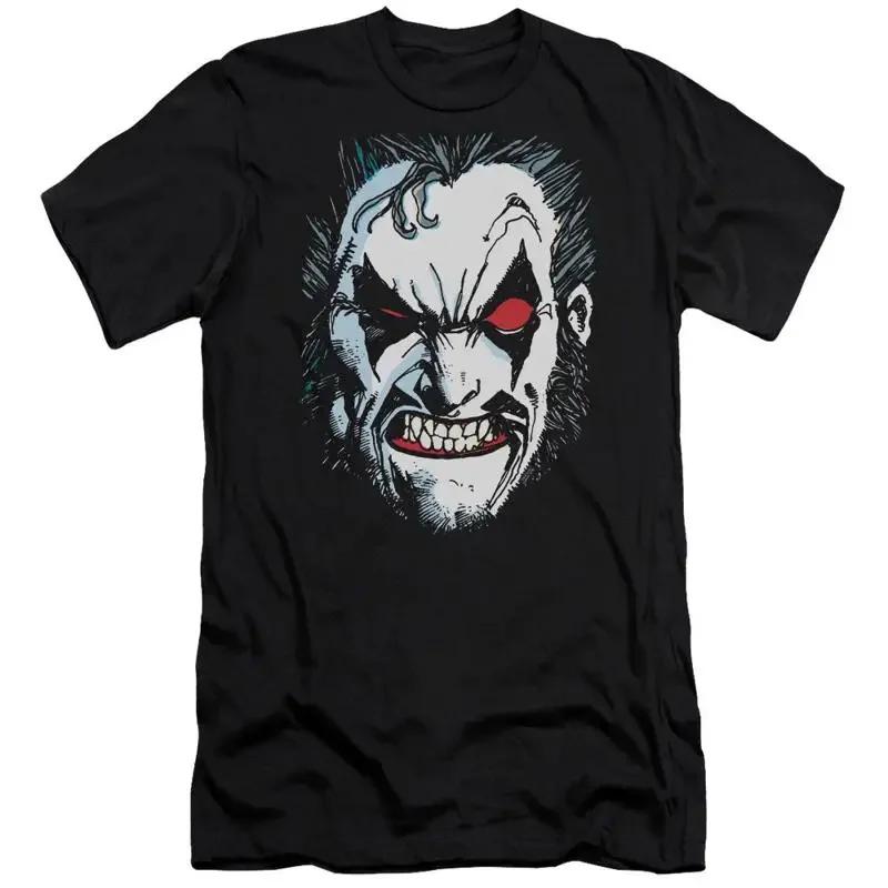 Lobo Premium Canvas T Shirt Face Black