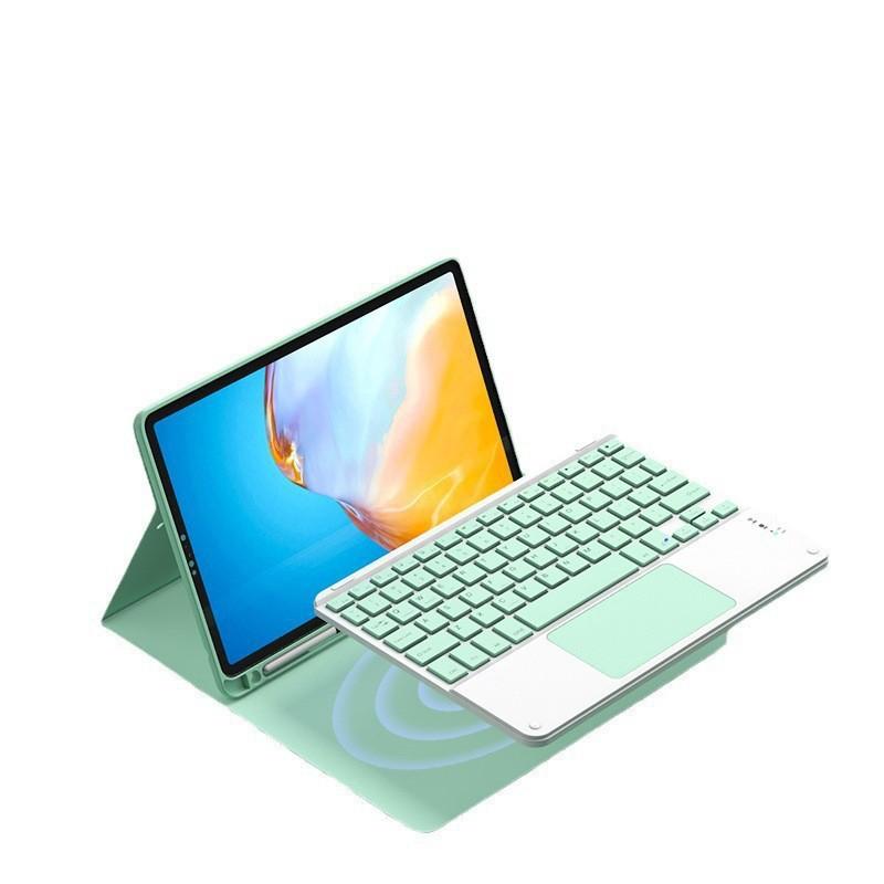Magnetic Folio Case With Touch Keyboard Redmi Pad 5/6 Pro 11-12.4 Inch Tablet Slim Protective Cover Sleep/Wake
