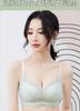 Deep V Lace Gathering: Seamless Anti Expansion Bra with Small Chest and Large Anti Sagging Effect, Gold Buckle Decoration for Underwear