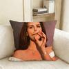 L-Lana D-Del R-Rey Pillow Case Living Room Sofa Cushion Cover Suitable For Home Bedroom Room Decoration
