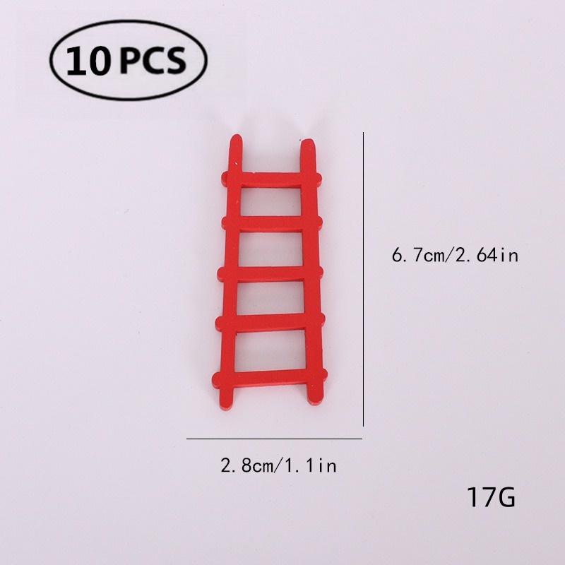 Christmas Wooden Elf Fairy Door Kit Tiny with Christmas Decoration Accessories for Mini House Furniture Christmas Decoration