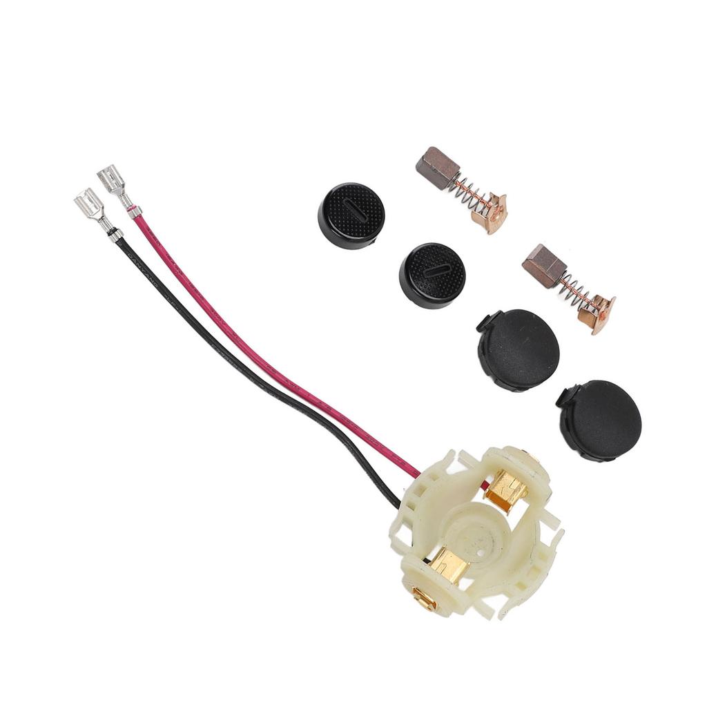 Kohlebürstenhalter-Kit 2 Kohlebürsten 1 Halter 2 Kappen 2 Kappenabdeckungen Set für BGA450 BGA452 DGA452
