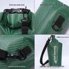 Trekking Waterproof Transparent Barrel Bag - Carbon Fiber Square Beach & Rafting Phone Storage