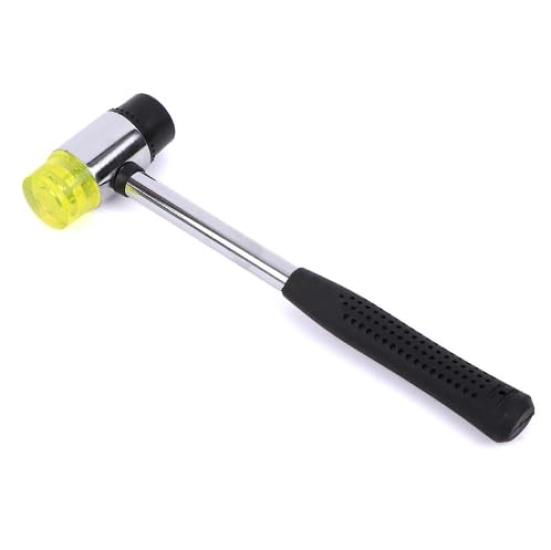 

Rubber Combination Plastic Rubber Impact Hand hanma25 2-Way Hammer, 205mm/25mm, Hammer, Hammer, Mallet, Resistant, Non-Slip, Tool, DIY,