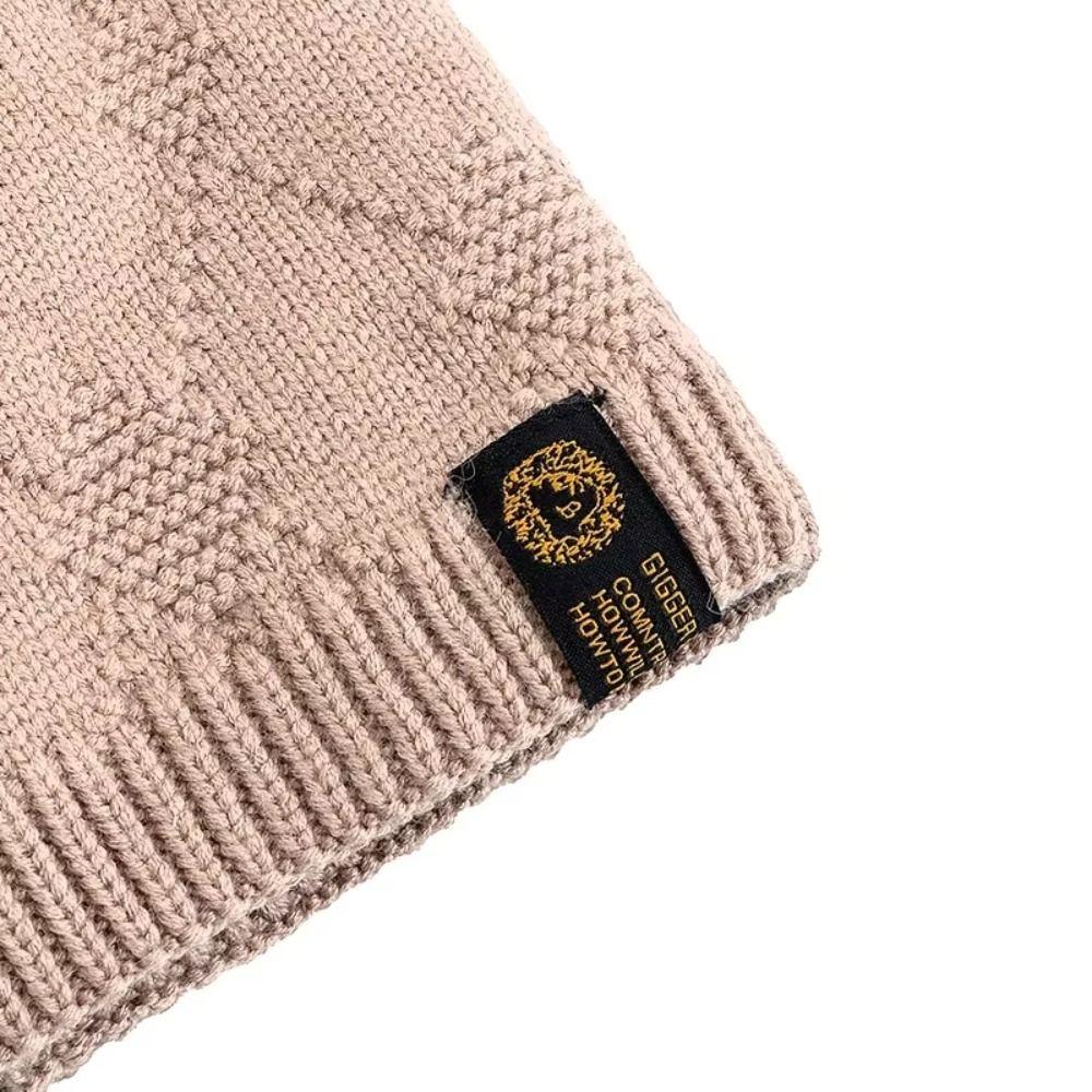 Plush Plush Warm Hat Thicken Beanie Hat Fashion Winter Warm Wool Cap  Outdoor