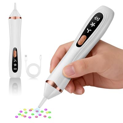 Electric DIY Handheld Point Drill Pen, Pen-shaped Mini Color Compact Diamond Brush Suction Drill Pen