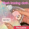 2/5 st Blixtstrykpapper DIY Handgjorda Regnbågspaljetter Bönpasta Återanvändbar Perler Beads Värmetålig Bakmatta