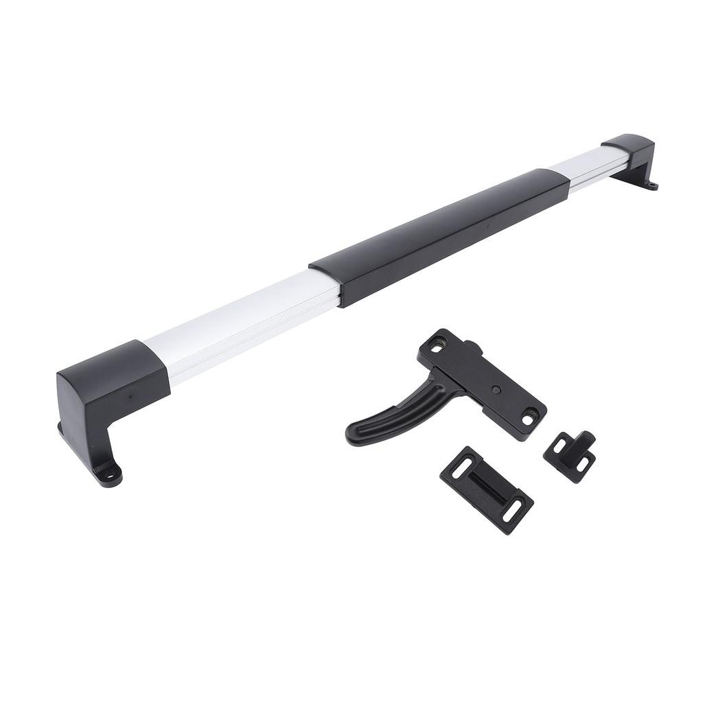 20PCS RV Screen Door Latch Black Metal Screen Door Handle Latch Replacement Kit for Camping Vehicle Motorhome Travel