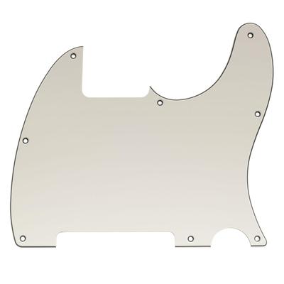 Musiclily Pro Guitar Pickguard for Squier Sonic Esquire H Electric Aged White 8-Hole Guitars, 3-Ply,