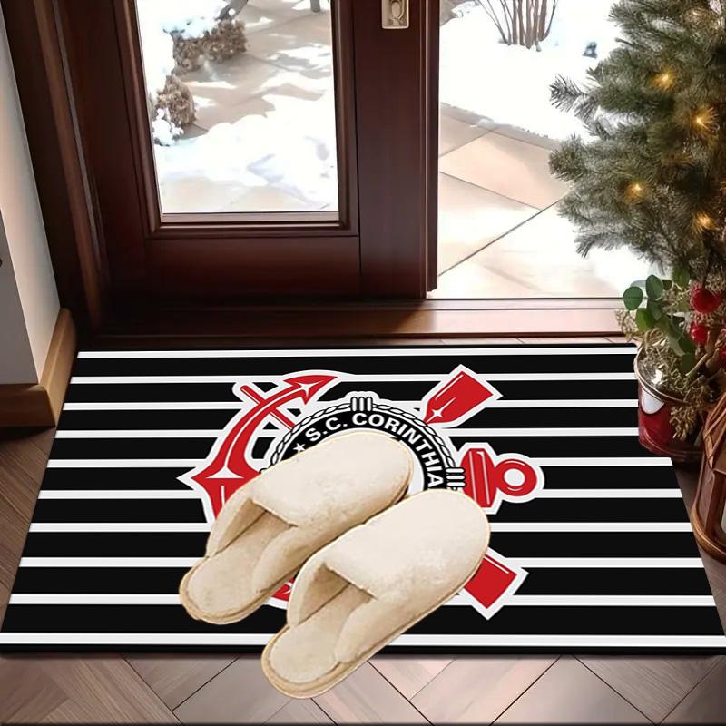 Football Club Emblem Carpet, Chair Rug,Rug for Office Bedroom living rooms, Doormat decor Fan Gift Christmas Gift