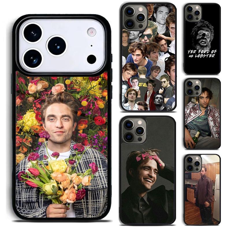 Robert Pattinson Standing Phone Case for iPhone 17 16 15 Pro Max Air 14 13 12 11 Plus Shockproof Capa Cover