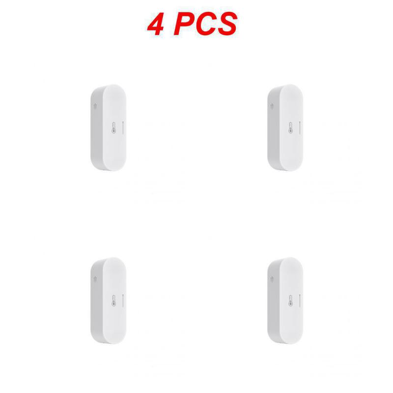 Tuya Homekit Zigbee Smart Temperature Humidity Sensors Dual Powered APP Remote Monitoring Voice Control Works with Alexa Google