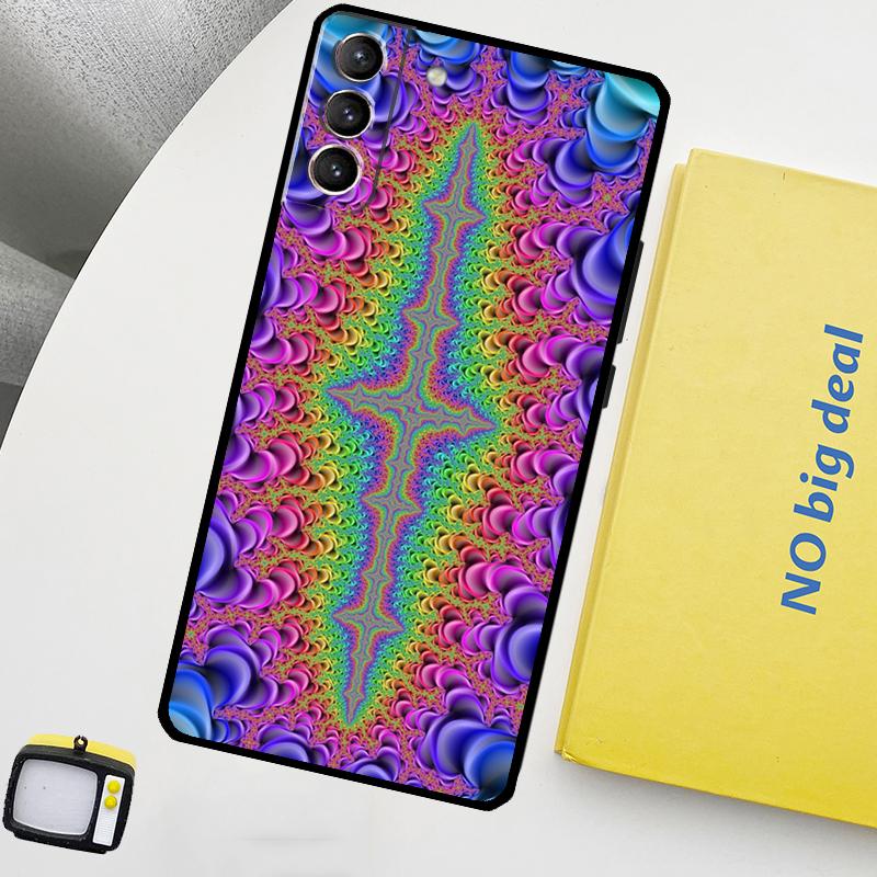 Vintage Ornament Phone Case For Samsung Galaxy S25 Ultra S20 S21 S22 S23 Plus S9 S10 S25 FE S24 Ultra Cover