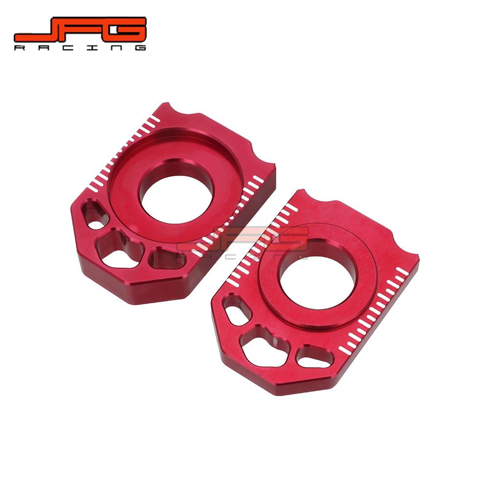 CRF250R Off-Road Motorcycle Rear Hub Adjuster CNC Aluminum Alloy Rear Jack