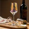 Tall Glass Red Wine Glass Rotatable Acrylic Crystal Cup Holder Wine Glass Transparent Crystal Glass Cup Storage Rack Gifts