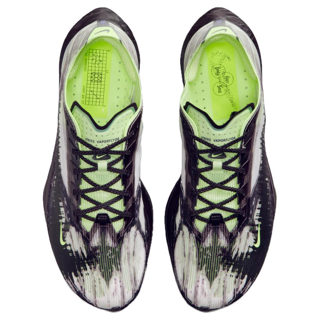 Nike Vaporfly 4 Comfortable Running Shoes Women Sneaker Black Green IR7596-606