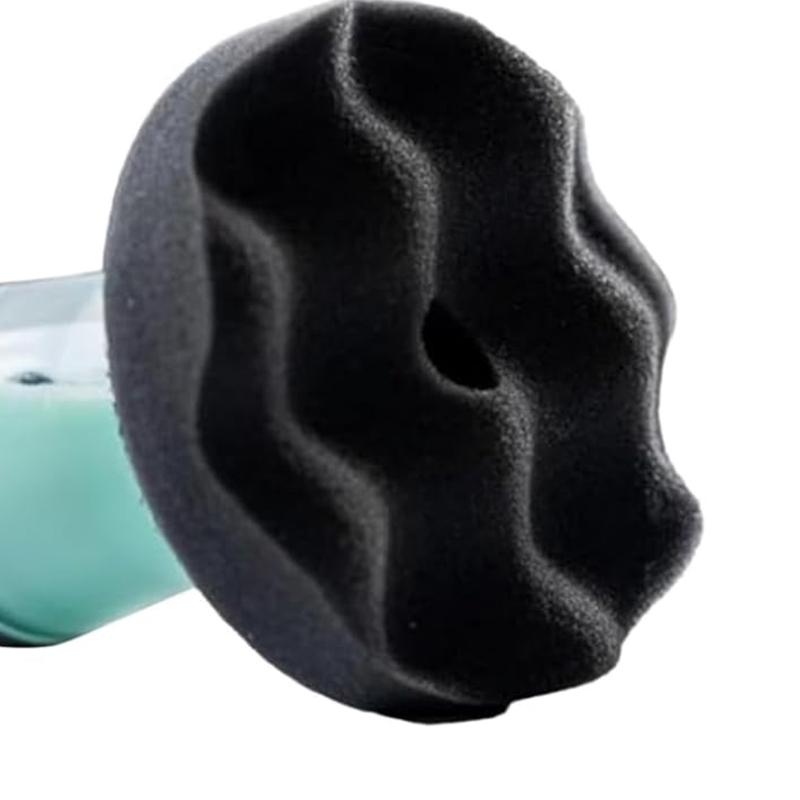 Tire Shine Applicator Sponge With Reservoirs Saves Tire Cleaner No Mess Durable Foam Pad