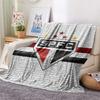 Sao Paulo FC3 Flannel Blanket, High Quality Comfortable for All Seasons, Home Decor, Warmth and Comfort