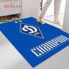 FC Dynamo Kiew Teppich für Wohnzimmer Schlafzimmer Zuhause Sofa Dekoration, Kinder Spielrutschfeste Bodenmatte