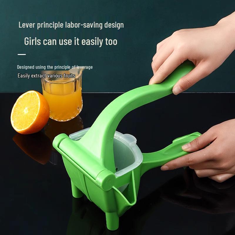 Descuento para Nuevos Clientes de 5 Yuanes: Exprimidor de Limón Manual Portátil para Uso Multifuncional