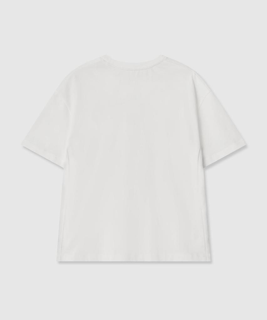 Eoneolleokodeu Solid Crop Short Sleeve Tee (3 Colors)