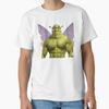 Shrek Meme Shrek Butterfly Classic Tshirt Tshirt Made In Usaus Size S2xl