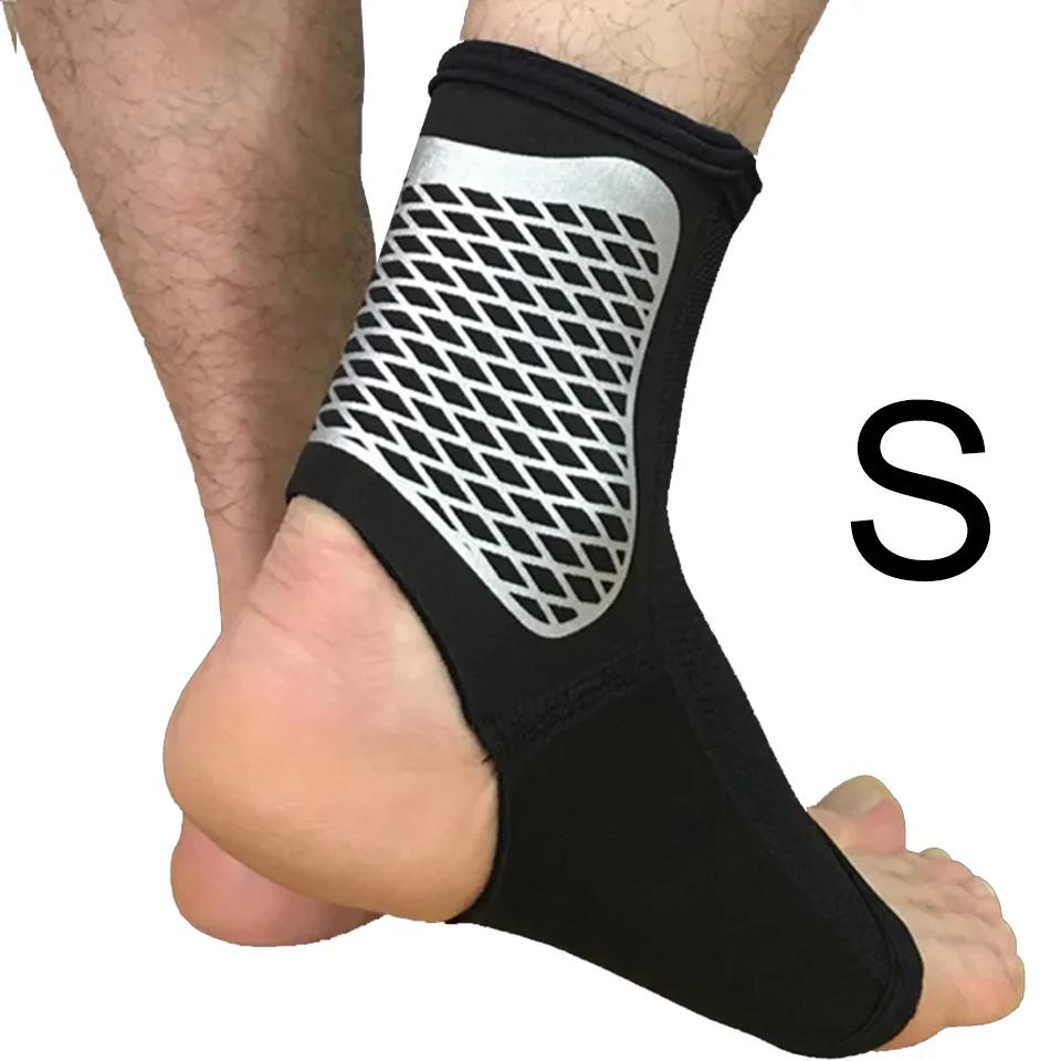

Loogdeel 1Pcs Sports Ankle Support Ankle Pads Elastic Brace Guard Bicycle Football Basketball Foot Ankles Protector Wrap Unisex