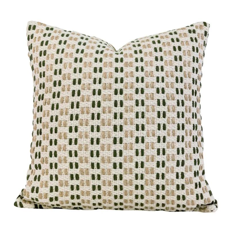 Cushion Cover Nordic Olive Green Bedroom Sofa Living Room Pillowcase Soft Fabric Home Decoration Fashion High-grade Sense 45*45