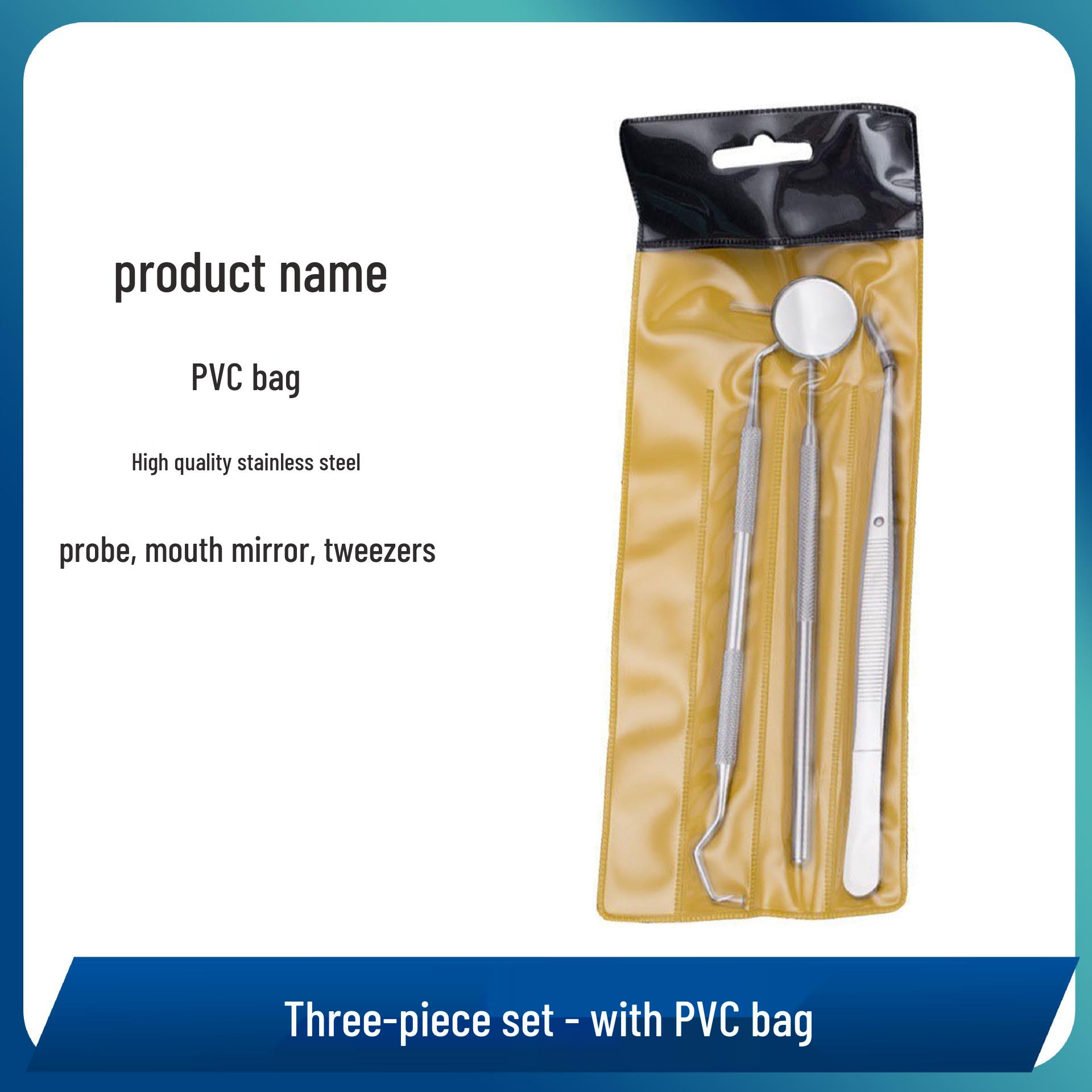 

Набір стоматологічних інструментів для чищення зубів: Видаляйте плями, зубний камінь та наліт за допомогою дзеркала та зонда