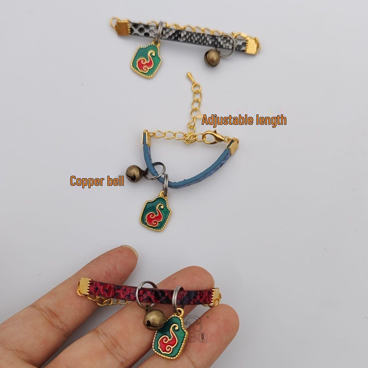 

Adjustable Pet Collars with Bells for Small Animals: Squirrels, Lizards, Sugar Gliders, Hamsters, Parrots, and Exotics
