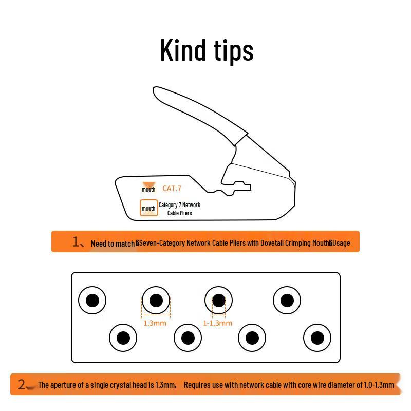 Ugreen Cat7 10 Gigabit Shielded RJ45 Connector