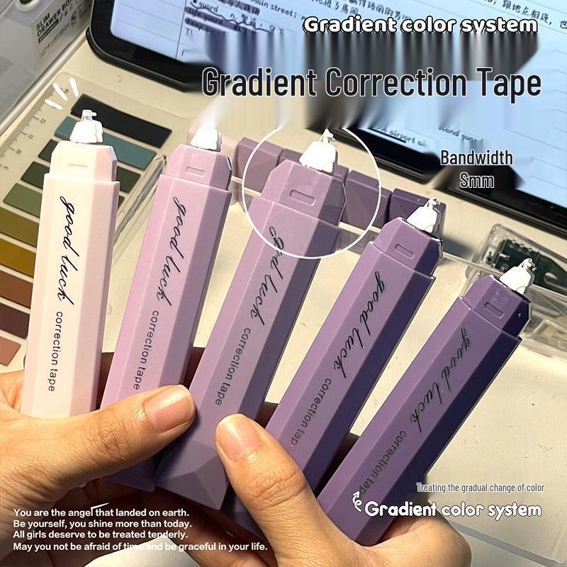 Gradient Color Pen-Style Correction Tape for Students