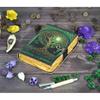 Tree of Life Leather Journal: Grimoire Spell Book with Vintage Lock
