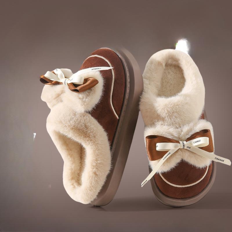 

Женские флисовые водонепроницаемые хлопковые туфли 40-41 темно-коричневого