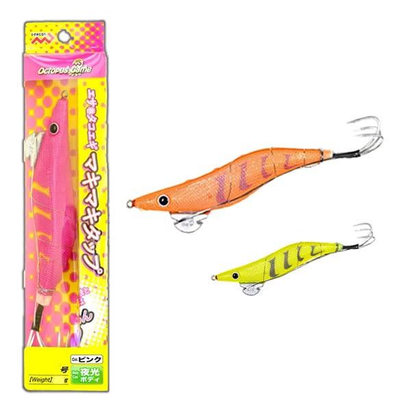 MARUSHINGYOGU Dragon Octopus Jig Makimaki Tap Yellow Bait-Wrapped 3.5 (approx. 28g)