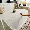 Ice silk summer sofa cover fabric cushion sofa cushion anti-slip cat scratch cover cover