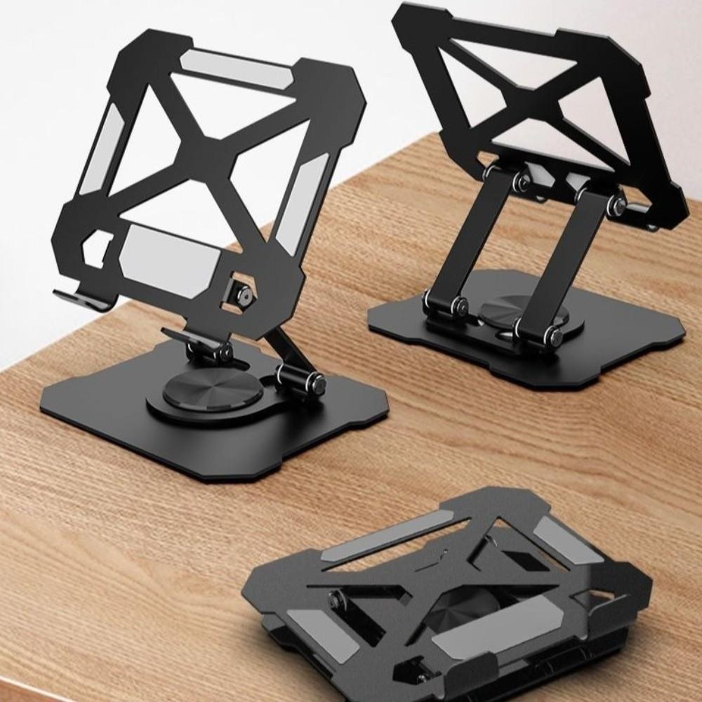 Adjustable Tablet Stand Hollow Heat Dissipation Desktop Stand Holder Anti Slip Base Foldable Cell Phone Stand Mobile Phone