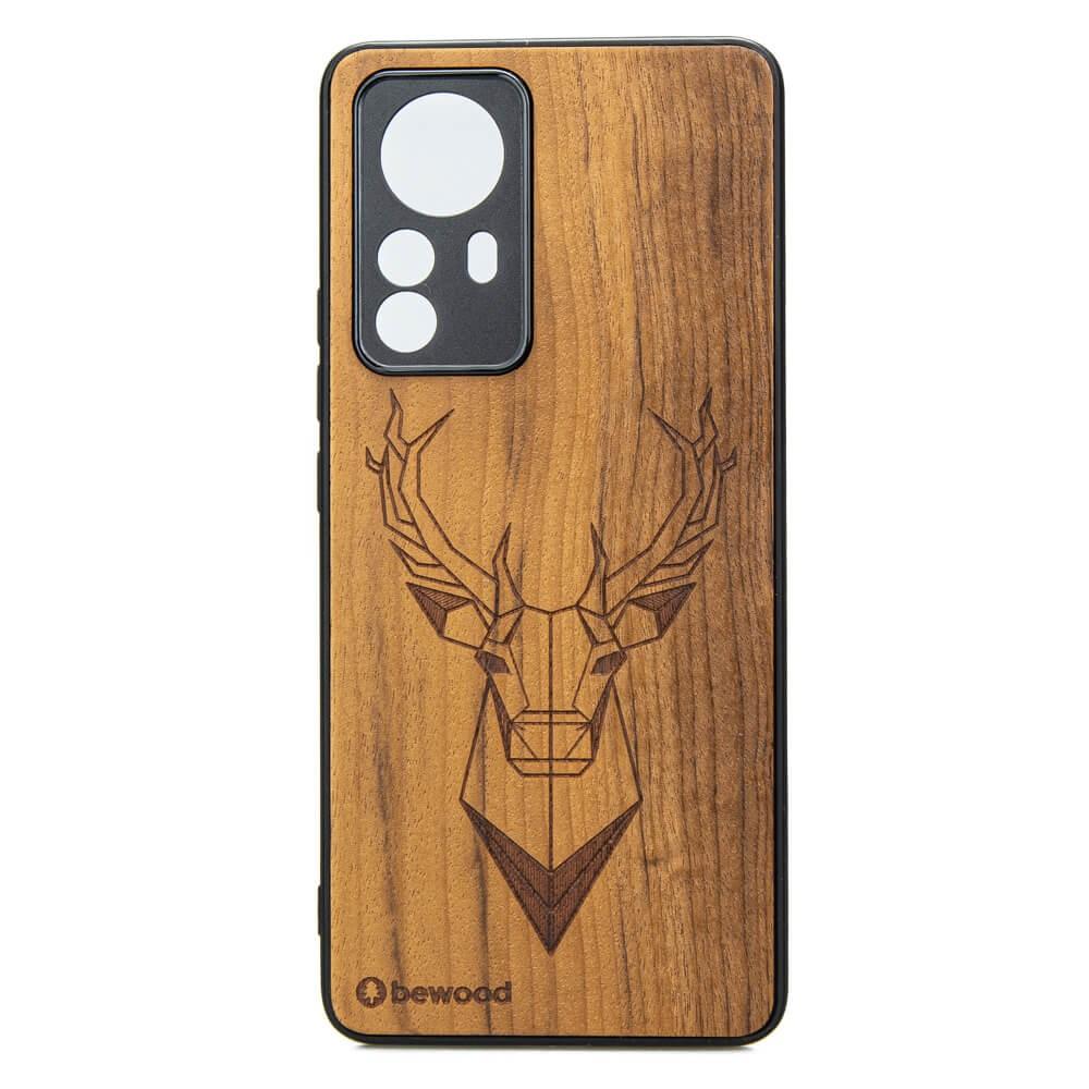 Bewood Xiaomi 12T Wooden Case Deer Imbuia