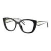 Signature Series Acetate Cat Eye Optical Glasses Women's Black Black 53 Basic Packaging-glasses Case + Packaging Box