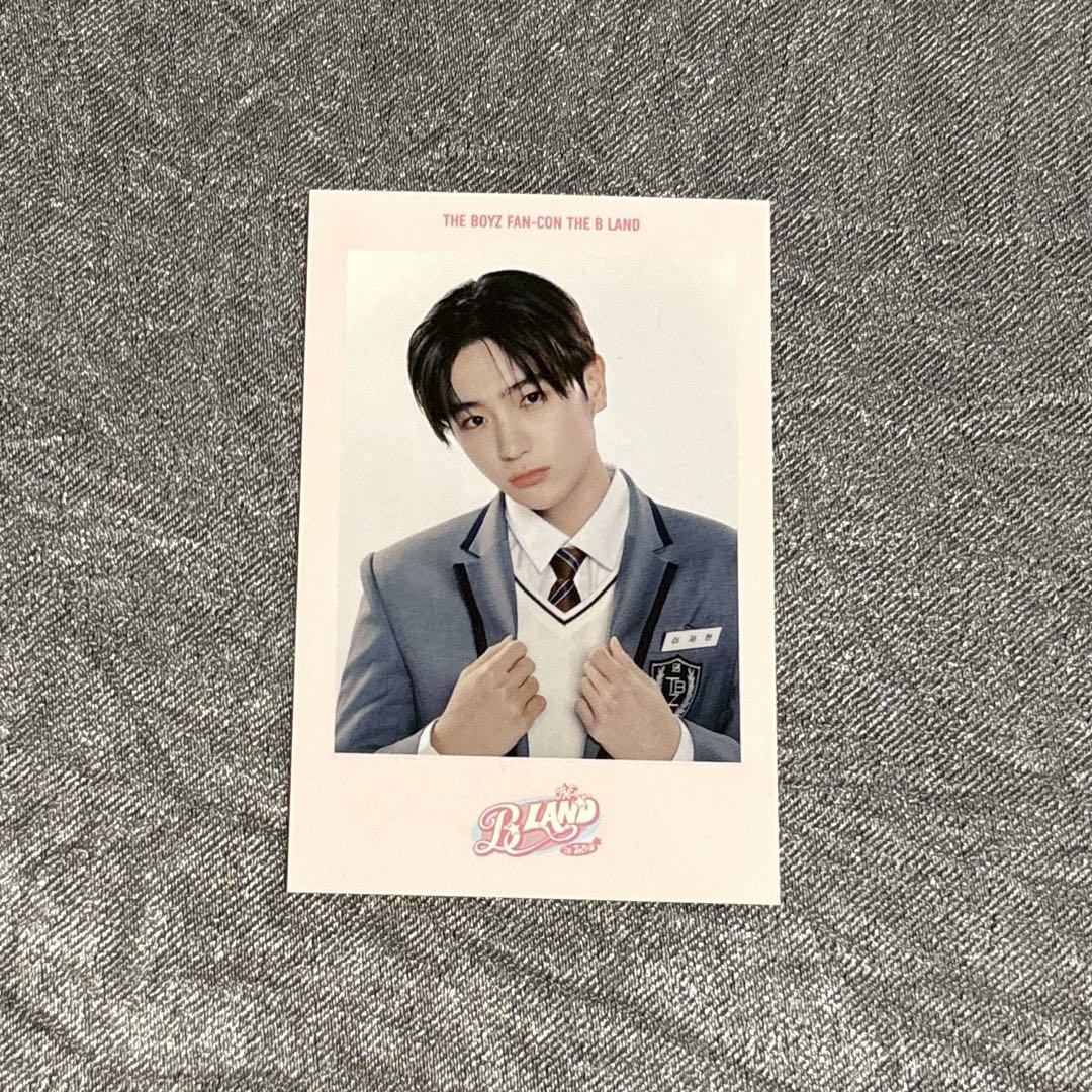 

[USED] THE BOYZ Gacha Polaroid Trading Card Hyunjae