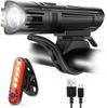 Bike Tail Light USB Rechargeable, 056 Night Riding Warning Cycling Rear Light, Mountain Bike Riding Equipment