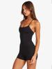 European & American Nude Feel Strap Yoga Set: Tummy Control & Hip Lift Cami with Tight-Fit Sports Pants
