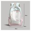Schoolbag small fresh high value backpack girls 1011 new trendy large capacity contrasting color junior high school student schoolbag
