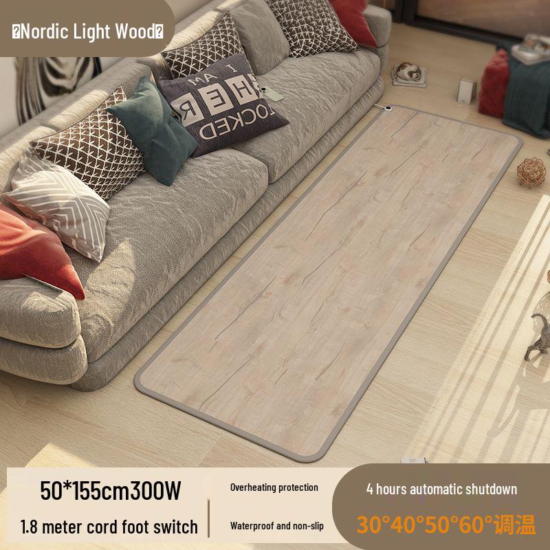 Electric Heated Foot Warmer Mat for Office - Winter Warmth Solution