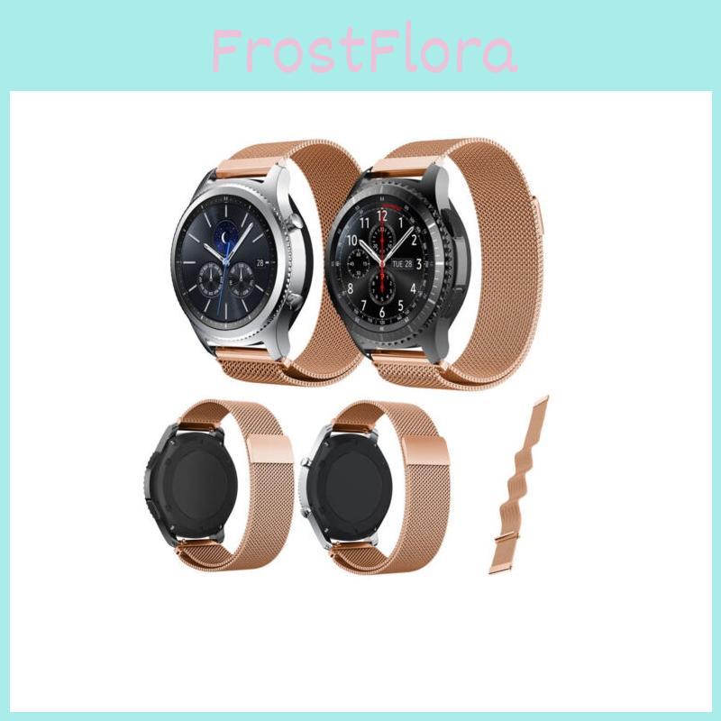 Elegant Milanese Magnetic Stainless Steel Watch Band Strap For Samsung Gear S3 Frontier